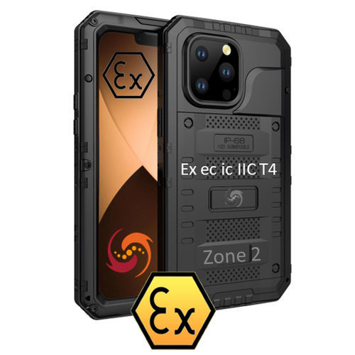 Smartphone industriel 4G - Atexxo B.V. - WiFi / Bluetooth / pour zones dangereuses