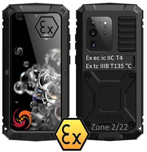 Smartphone industriel WiFi - MOB-EX-SAM-S24 series - Atexxo B.V. - Bluetooth / pour zones dangereuses / 128 GB