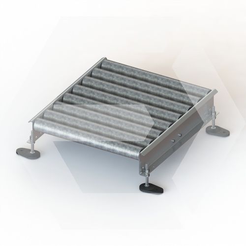 Convoyeur à rouleaux - CRL XL 630 IRO - ERIMAC - horizontal / de manutention / à hauteur réglable