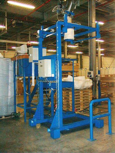 Station de remplissage de big-bag de granulés - ERIBAG R BG 600 - ERIMAC - semi-automatique / pour l'industrie agroalimentaire