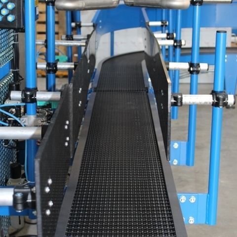 Convoyeur à bande modulaire - CTM L - ERIMAC - horizontal / courbe / droit