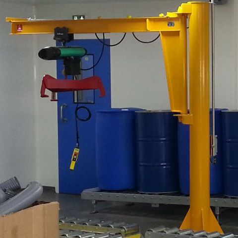 Potence sur colonne - ERIMAC - de levage / électrique / ATEX