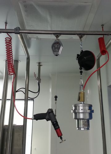 Portique montage au plafond - ERIMAC - en acier