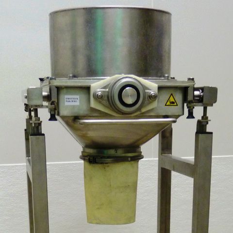 Émotteur de combustibles solides - ERIMAC - à rotor / vertical / pour l'industrie alimentaire