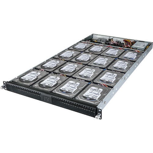 Serveur de stockage - D120-S3G  - GIGABYTE G.B.T Technology Trading GmbH - de réseau / 1U / Quad Core