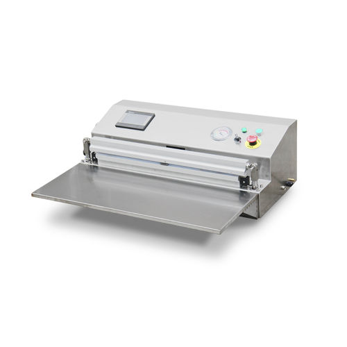 Machine de conditionnement contrôlée par PLC - DZ-400Z - Utien Pack Co., Ltd. - semi-automatique / sous vide / de sacs
