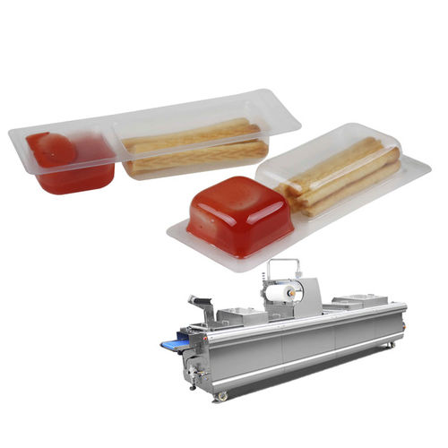 Thermoformeuse de film plastique - DZL-420Y - Utien Pack Co., Ltd. - pour emballage de produits alimentaires / pour emballage avec MAP / entièrement automatique