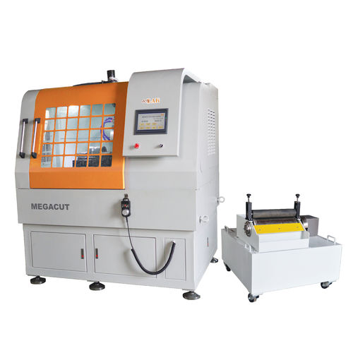 Machine de découpe à lame rotative - MEGACUT series  - EchoLAB - pour métal / d'échantillons / contrôlée par PLC