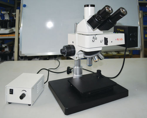Microscope pour analyse - UM 400 I - EchoLAB - droit / trinoculaire / à champ clair
