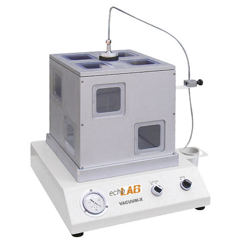 Presse à enrober pour échantillons métallographiques - VACUUM-X - EchoLAB - sous vide
