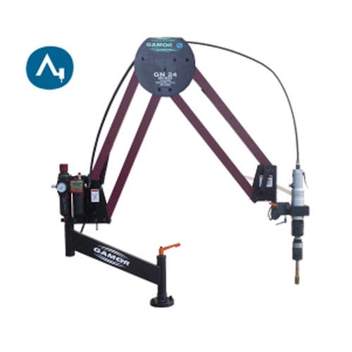 Machine à tarauder à bras articulé - GN20 M4-M20 - GAMOR - pneumatique