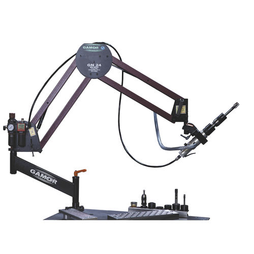 Machine à tarauder à bras articulé - GN/24 M5-M24 - GAMOR - verticale / horizontale / pneumatique