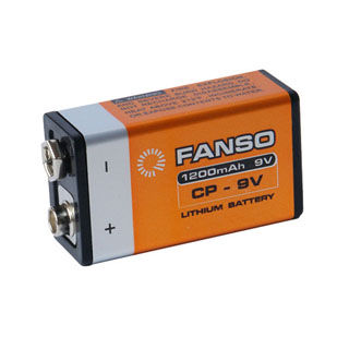 Batterie lithium-dioxyde de manganèse - CP9V - Wuhan Fanso Technology Co., Ltd. - prismatique / 9 V / IEC