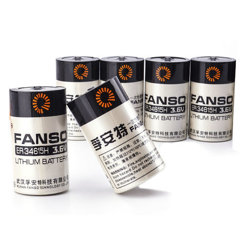 Batterie Li-SoCl2 - ER34615H - Wuhan Fanso Technology Co., Ltd. - cylindrique / 3 V / IEC