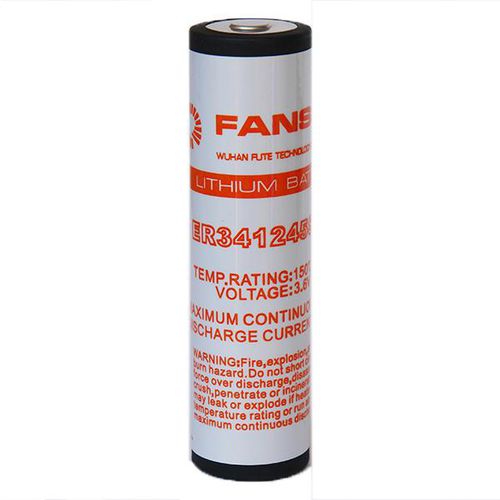 Batterie lithium-dioxyde de manganèse - ER341245S - Wuhan Fanso Technology Co., Ltd. - type D / 3 V / pour haute température