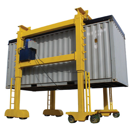 Portique sur pneus - TMSC series - Air Technical Industries - pour container / en acier / durci