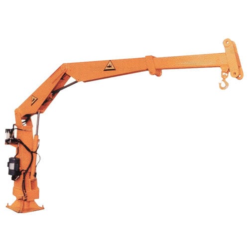 Grue montée sur camion - KK series - Air Technical Industries - à flèche / télescopique / articulée