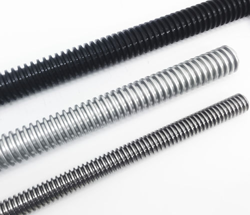 Vis à billes en acier inoxydable - TRAPEZOIDAL THREADED BARS - Bimeccanica s.r.l. - roulée