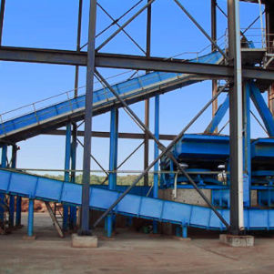 Convoyeur à raclette - MC - Henan Pingyuan Mining Machinery - à chaînes / incliné / en auge