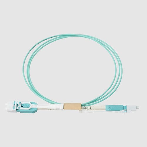 Cordon de brassage monomode - JPT Opto-electronics - duplex / type LC / OM2