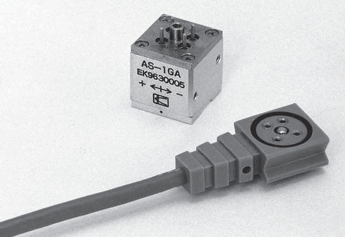 Transducteur d'accélération triaxial - AS-GA series  - Kyowa Electronic Instruments Co. - piézoélectrique / de haute sensibilité / à faible encombrement