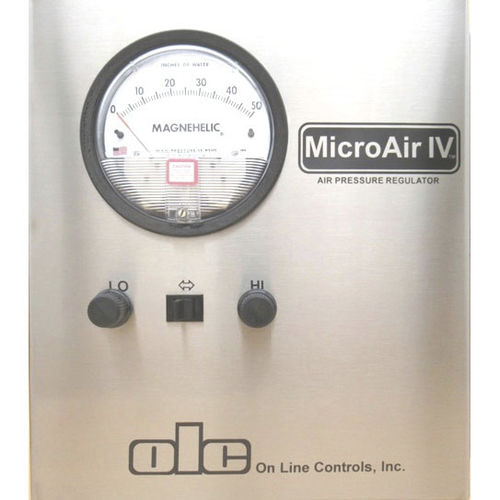 Régulateur de pression ultra basse pression - MicroAir IV - On Line Controls, Inc. - pour air / à ressort / mono-étagé