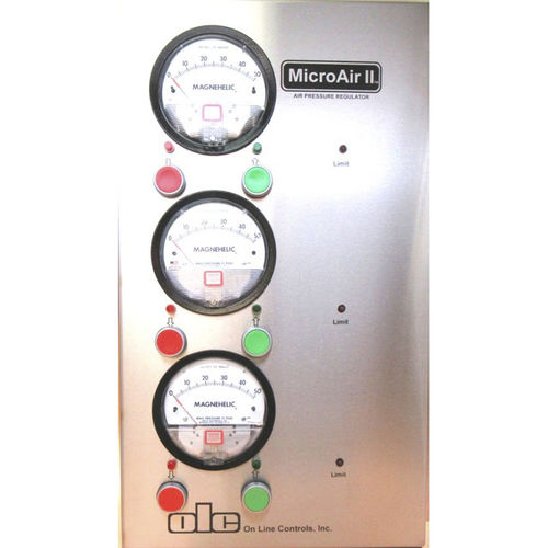 Régulateur de pression ultra basse pression - MultiAir 3-channel MicroAir II - On Line Controls, Inc. - pour air / multi-étagé / pour l'extrusion de tuyaux flexibles