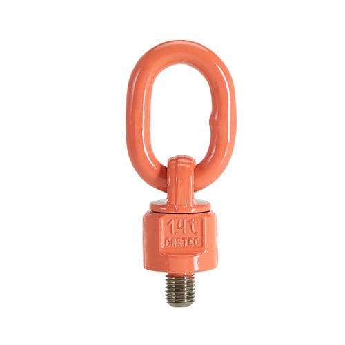 Anneau de levage à émerillon - C800X series - CARCANO - fileté / à oeil orientable