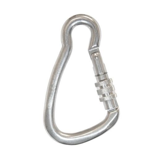 Mousqueton à verrouillage - A0 K series - CARCANO - en aluminium / asymétrique