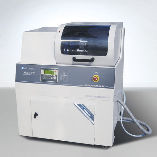 Machine de découpe de métallographie - GTQ-5000A  - Laizhou Weiyi Experiment Machine Manufacturing Co., Ltd. - à lame rotative / pour métal / d'échantillons