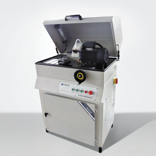 Machine de découpe à lame rotative - iqiege ®-265Z - Laizhou Weiyi Experiment Machine Manufacturing Co., Ltd. - pour métal / d'échantillons / de laboratoire