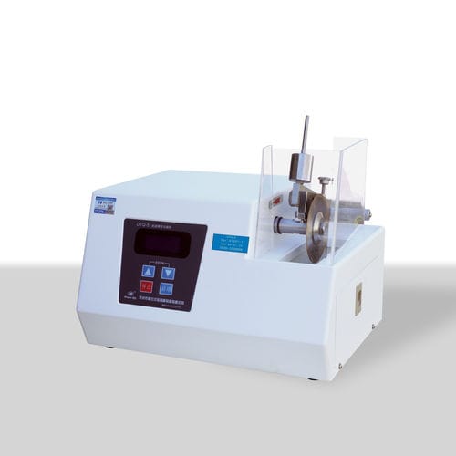 Machine de découpe lente - DTQ-5 - Laizhou Weiyi Experiment Machine Manufacturing Co., Ltd. - à lame rotative / pour métal / d'échantillons