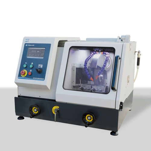 Machine de découpe de métallographie - iqiege 6100D - Laizhou Weiyi Experiment Machine Manufacturing Co., Ltd. - à lame rotative / pour métal / d'échantillons