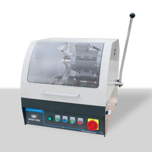 Machine de découpe à lame rotative - iqiege ®-180D - Laizhou Weiyi Experiment Machine Manufacturing Co., Ltd. - pour métal / d'échantillons / de laboratoire