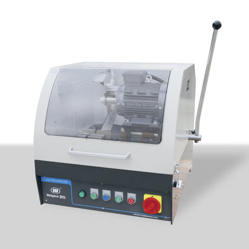 Machine de découpe à lame - iqiege ®-1100D (SQ-100) - Laizhou Weiyi Experiment Machine Manufacturing Co., Ltd. - pour métal / de disque / de laboratoire