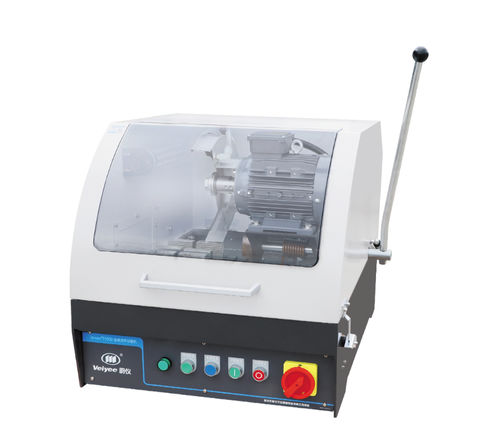 Machine de découpe à lame rotative - iqiege&reg;180D - Laizhou Weiyi Experiment Machine Manufacturing Co., Ltd. - pour métal / d'échantillons / de laboratoire