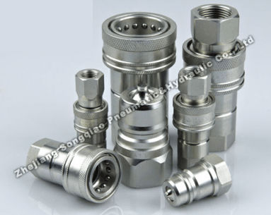 Raccord rapide - LSQ-ISOA series - Zhejiang Songqiao Pneumatic and Hydraulic Co.,Ltd - hydraulique / ISO / en acier