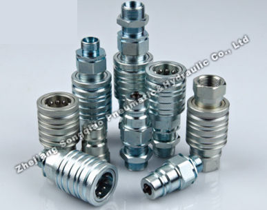 Raccord rapide - LSQ-S5 series - Zhejiang Songqiao Pneumatic and Hydraulic Co.,Ltd - hydraulique / en acier / standard