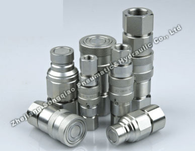 Raccord rapide - LSQ-FF series - Zhejiang Songqiao Pneumatic and Hydraulic Co.,Ltd - hydraulique / en acier