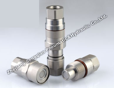 Raccord rapide - LSQ-VEP series - Zhejiang Songqiao Pneumatic and Hydraulic Co.,Ltd - hydraulique / fileté / en acier