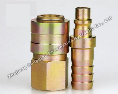 Raccord rapide - LSQ-HX series - Zhejiang Songqiao Pneumatic and Hydraulic Co.,Ltd - pneumatique / en laiton / en acier
