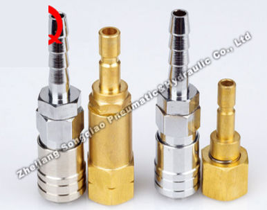 Raccord rapide - LSQ-DD series - Zhejiang Songqiao Pneumatic and Hydraulic Co.,Ltd - pneumatique / en laiton