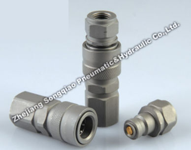Raccord rapide - LSQ-TF - Zhejiang Songqiao Pneumatic and Hydraulic Co.,Ltd - hydraulique / en acier / à haute pression