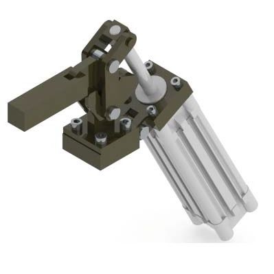 Sauterelle pneumatique - AOT-BII-200 - Steel Smith - verticale / à bascule