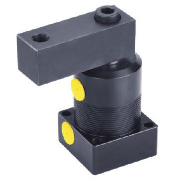 Dispositif de serrage hydraulique - HSF series - Steel Smith - pivotant / en aluminium / double effet