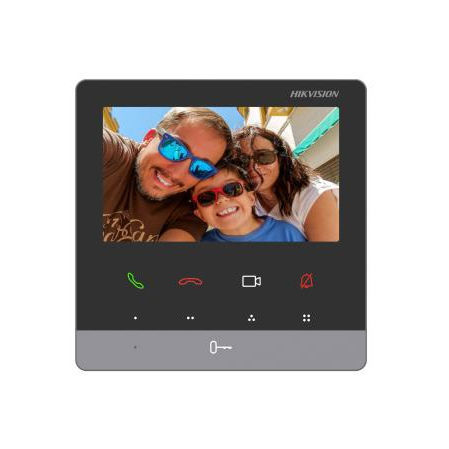 Interphone audio - DS-KH6100-E1 - Hikvision - vidéo / mural / à écran couleur