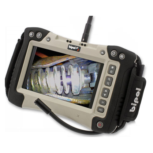 Vidéoscope flexible - P1 - Bipol - pour inspection visuelle à distance / pour inspection de moteur à turbine / pour échangeur de chaleur