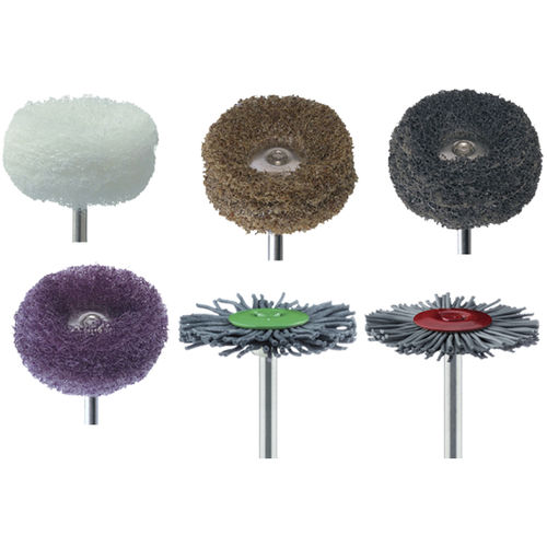 Brosse circulaire - 418 000 0 series - Bipol - de finition / de nettoyage / abrasive