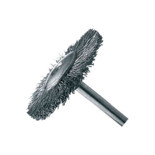 Brosse cylindrique - 410 000 060 - Bipol - en acier inoxydable / miniature