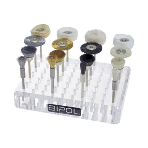 Kit de brosses d'ébavurage - 418 000 101 - Bipol